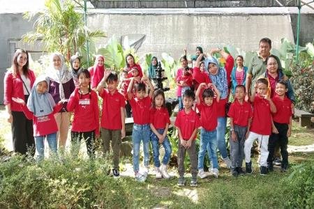 TK Tunas Rimba I Kunjungi Persemaian BPDAS Karangjati Tanamkan Cinta L