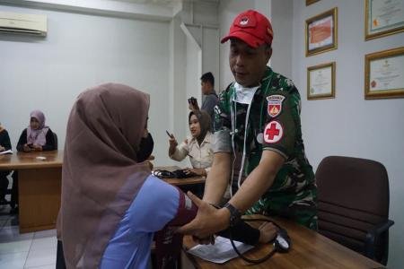 Bakti Kesehatan Kodim Purbalin
