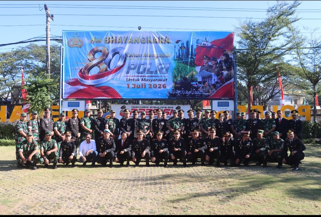 Hari Bhayangkara Ke-80, Sinergi TNI-Polri Menghangat di Polres Demak