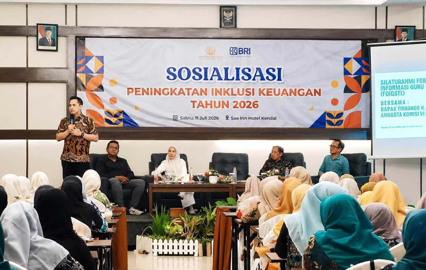 BRI Kendal, DPR RI, Guru TK di Kendal Dibekali Cara Tambah Penghasilan Lewat BRILink