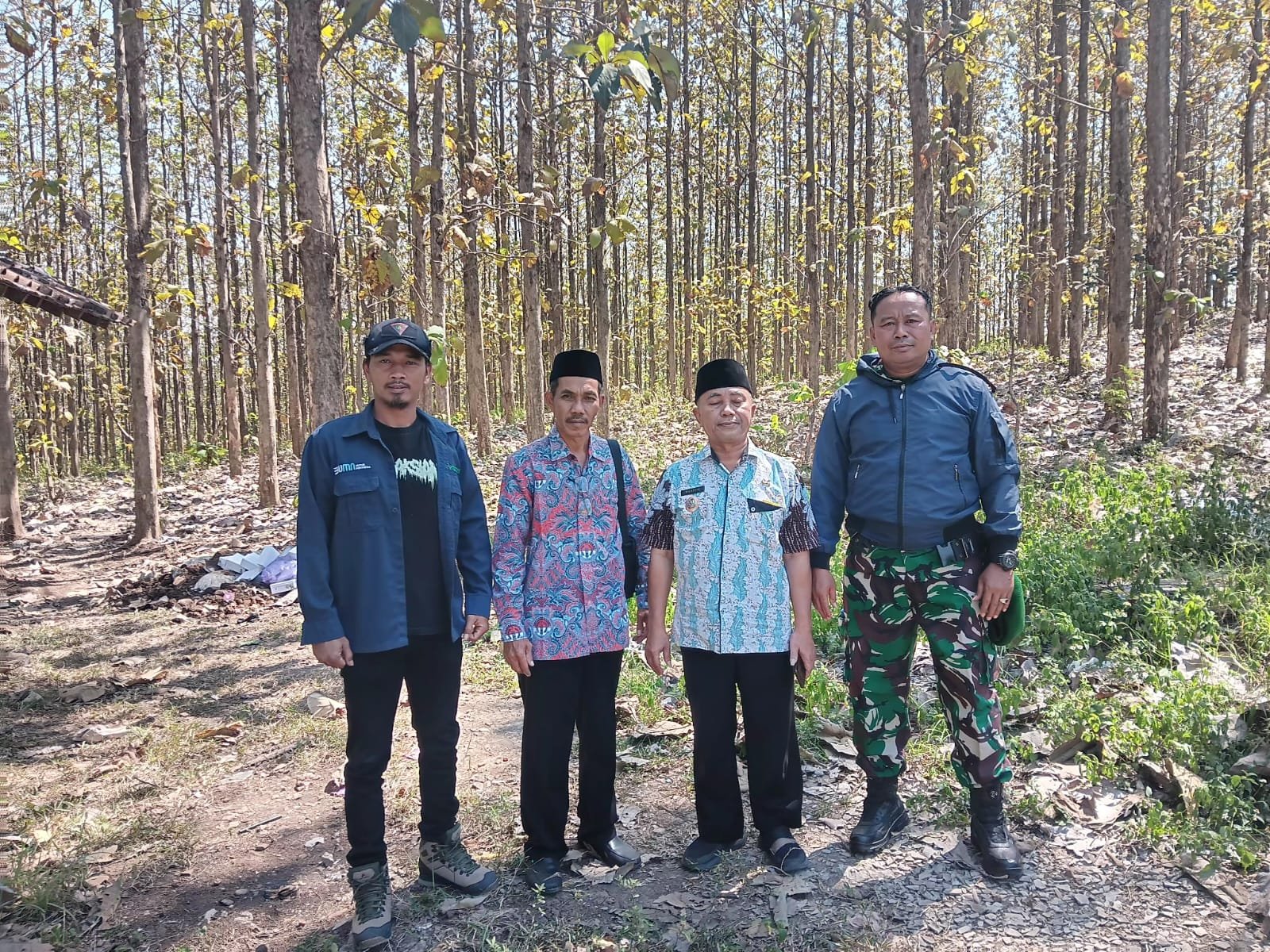 Perhutani KPH Semarang Laksanakan Komunikasi Sosial Pencegahan Kebakaran Hutan dan Lahan di Desa Wir