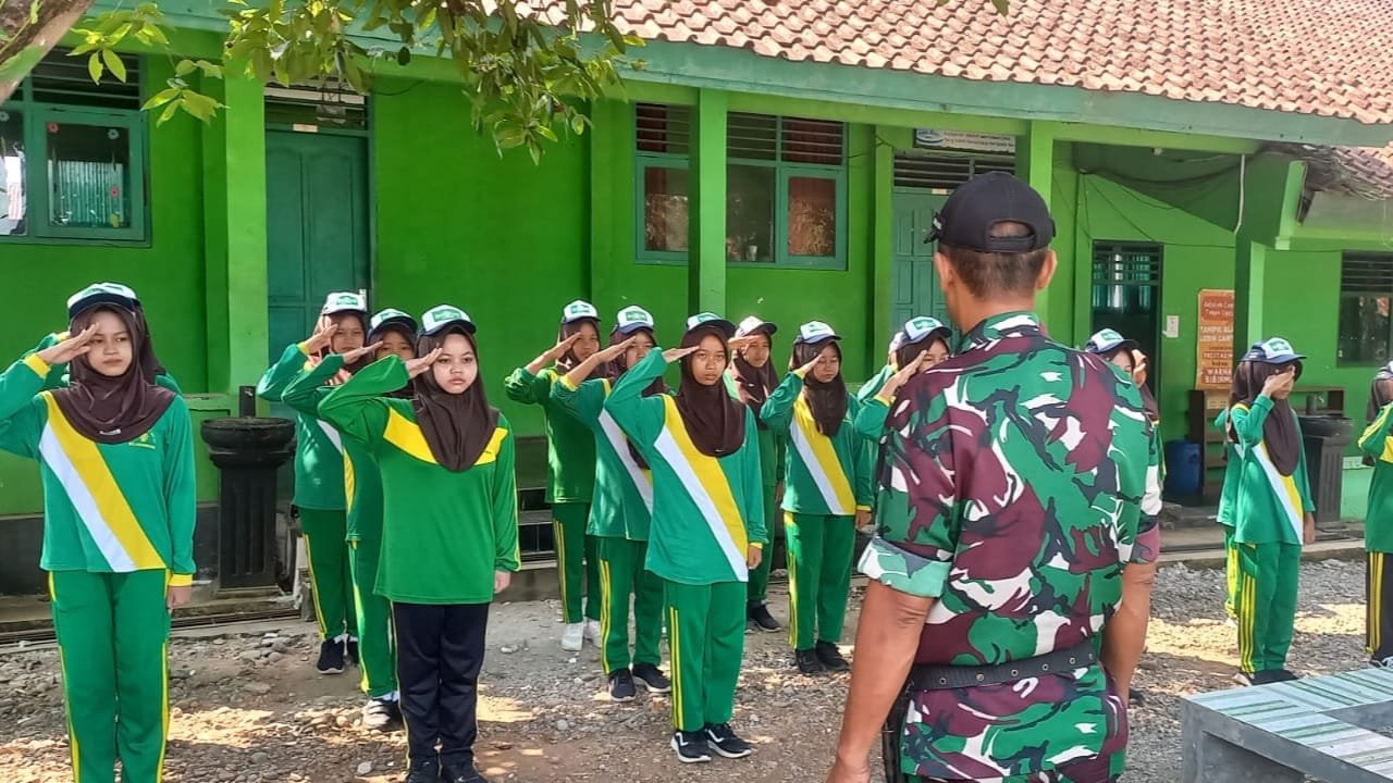Kehadiran TNI di MPLS Jadi Motivasi Bangun Disiplin Siswa Baru