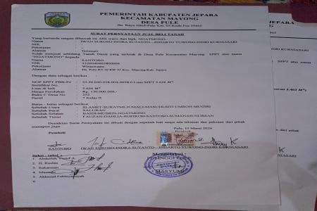Di duga Perangkat Desa Pule Me