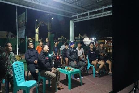 Koramil Bukateja Gelar Nobar K