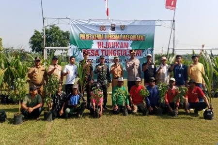 Perhutani Kendal Bersama Kapol