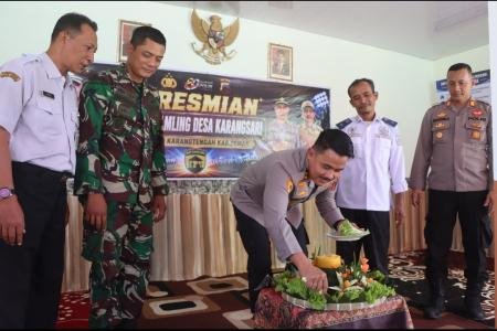 Pos Satkamling Karangsari Jadi Percont