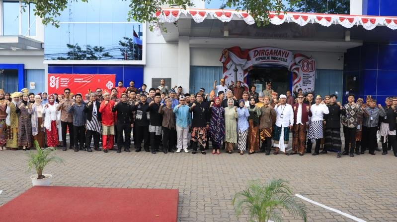 Semarak HUT RI ke-81 di BRI Kendal, Upacara hingga Lomba Agustusan Jadi Momen Kebersamaan