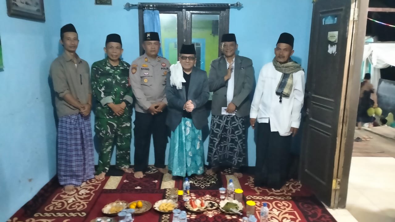 Danramil 12-Karanganyar Hadiri Pengajian Akbar dan Sema'an Al-Qur'an di Desa Ponjen