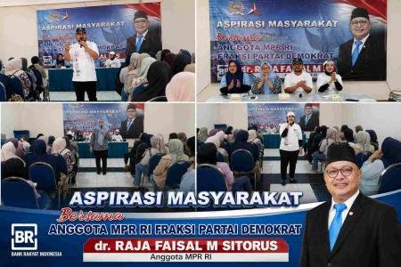 ANGGOTA MPR RI RAJA FAISAL BICARA 