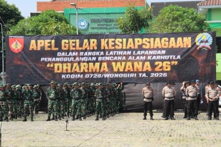 Kodam IVDiponegoro Siagakan Kekuatan Teritorial Hadapi Karhutla 2026