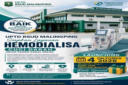 UPTD RSUD Malingping Siapkan Layanan H