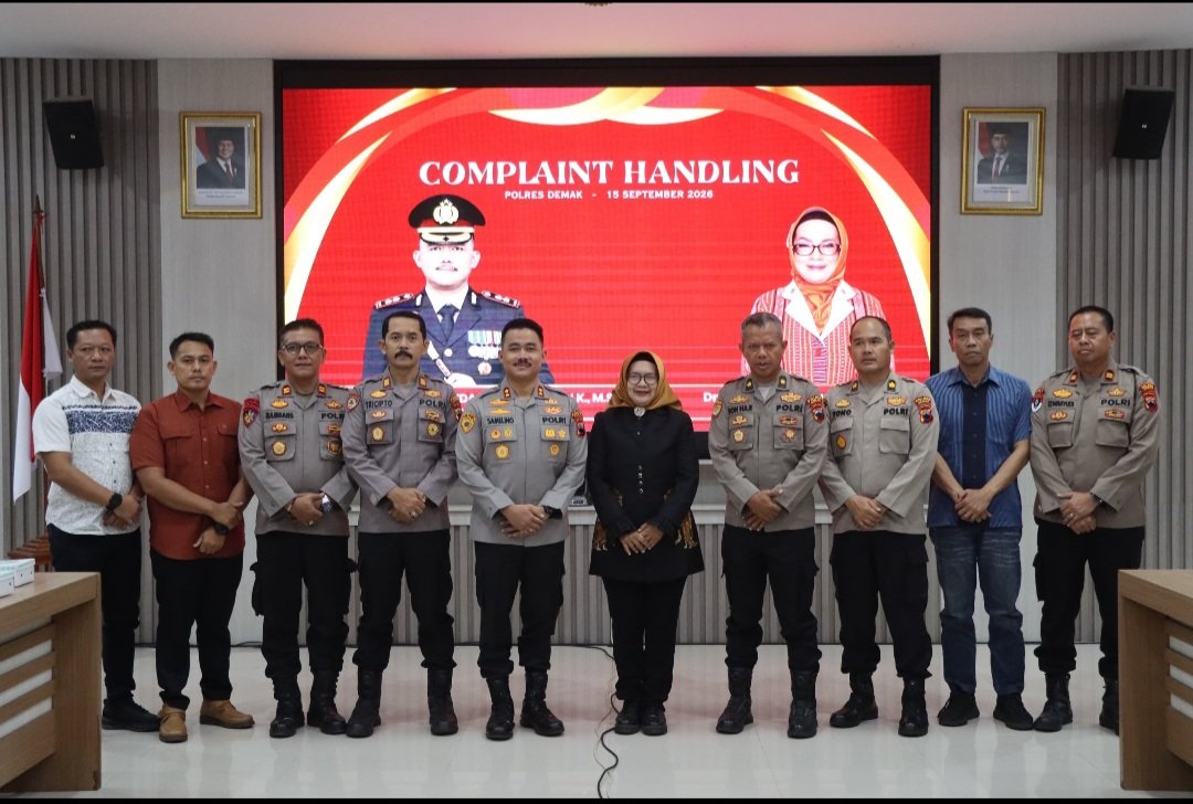 Polres Demak Perkuat Integritas Lewat Pelatihan Handling Complaint