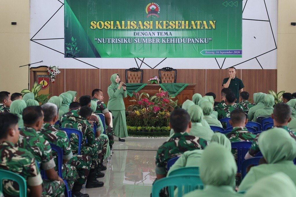 Kodim Batang Gandeng Ahli Gizi Kupas Tuntas Pola Hidup Sehat