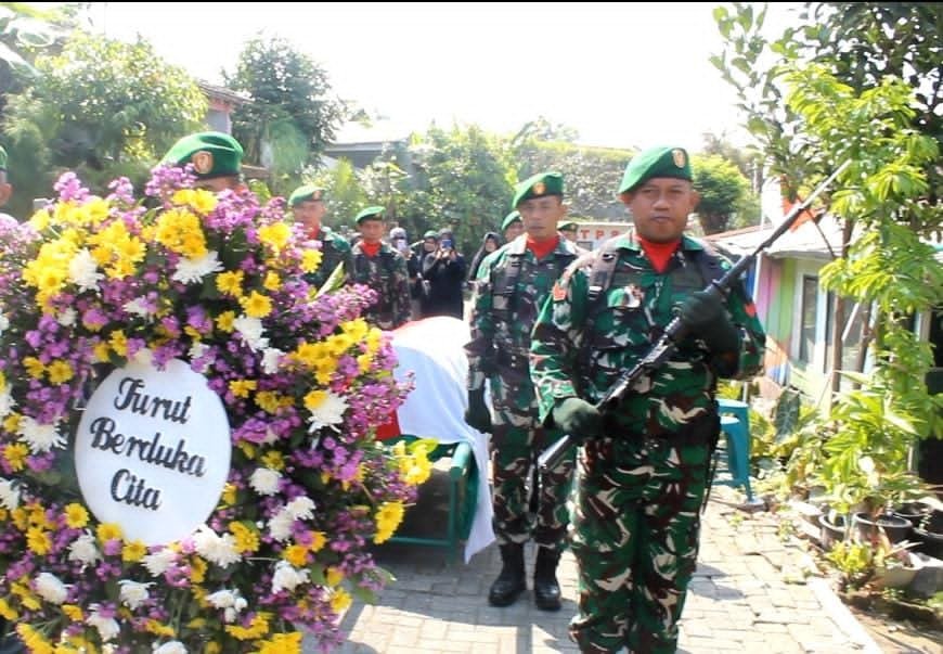 Dandim 0707 Wonosobo Pimpin Persemayaman Almarhum Sertu Supadi