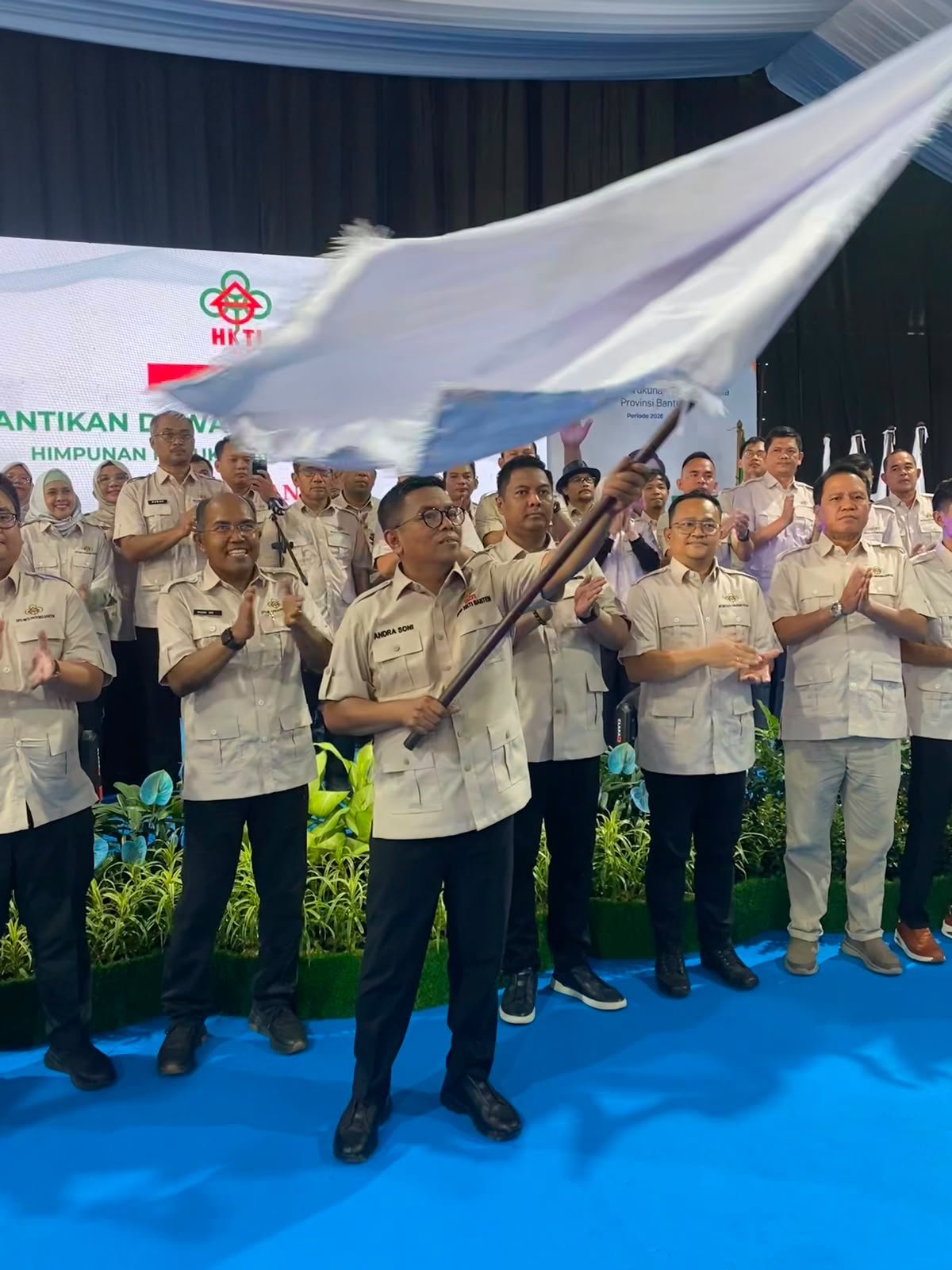 Andra Soni Pimpin HKTI Banten 2026–2031, Infrastruktur dan Hilirisasi Pertanian Jadi Perhatian