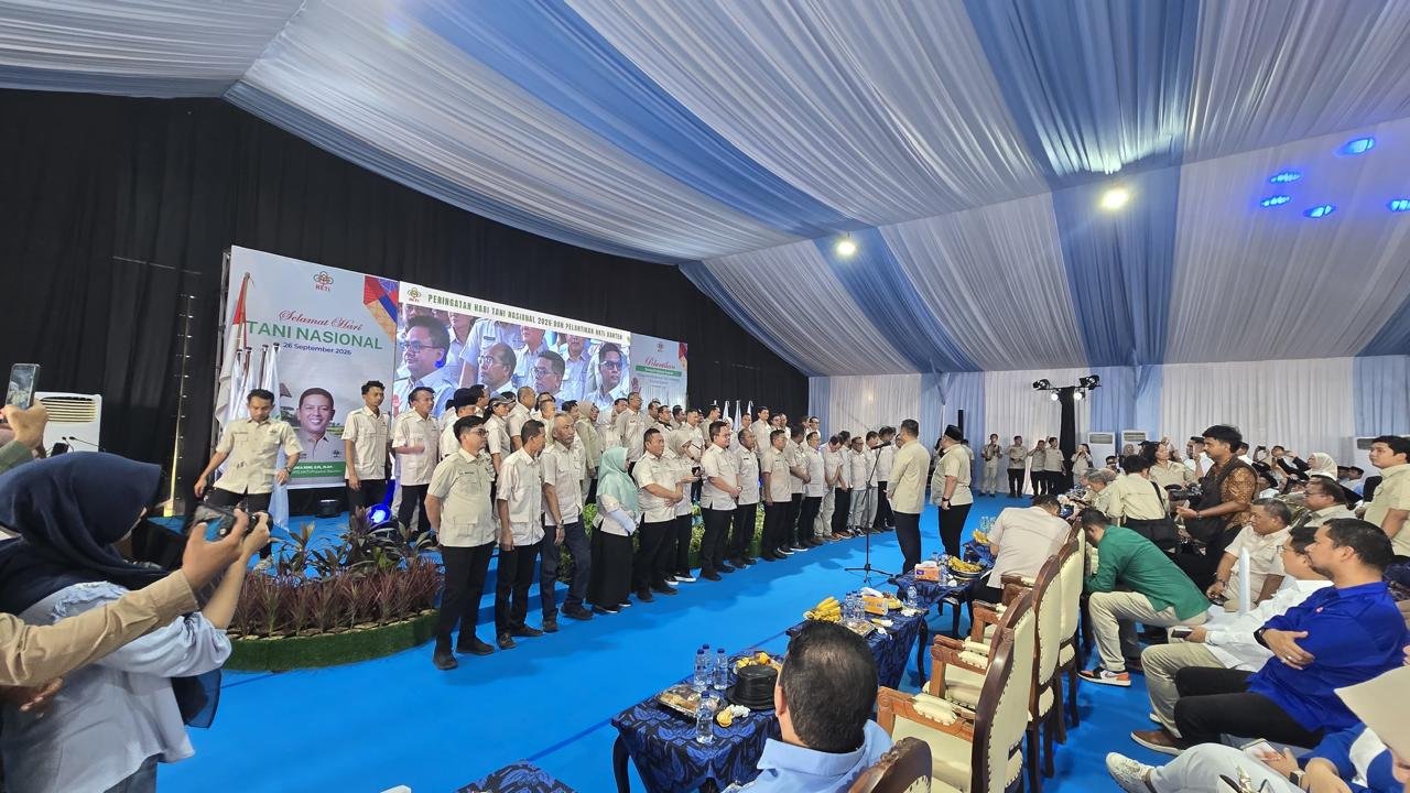 Dr. Nasir SP., M.B.A., MP Resmi Menjabat Sekum HKTI Banten Periode 2026–2031
