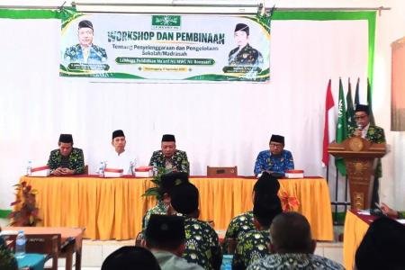 LP Maarif NU Rowosari Gelar Workshop dan Pembinaan Tata Kelola Sekolah