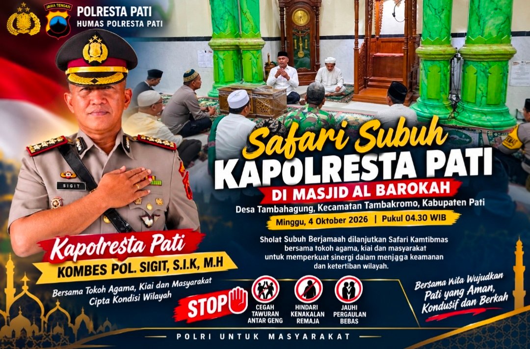Kapolresta Pati Seruan Keras Stop Kenakalan Remaja dan Tawuran