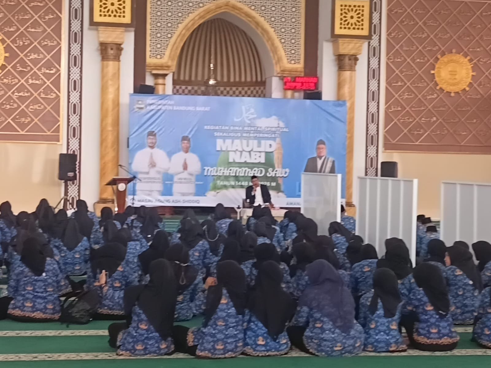 Wabup Asep Ismail: Maulid Nabi Momentum Perkuat Nilai Amanah di Lingkungan Pemkab Bandung Barat   