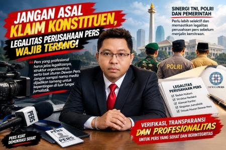 Dewan Pers Diminta Perketat Verifikasi Konstituen Legalitas Perusahaan
