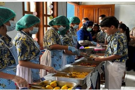 Uji Coba MBG prasmanan Di Jepara mulai dilaksanakan Sesuai Standar Dan