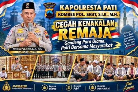 Polisi Bersama Masyarakat Kapolresta P