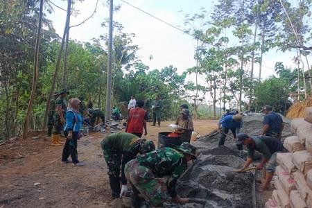 TMMD Kodim 0702Purbalingga Bangun Jala