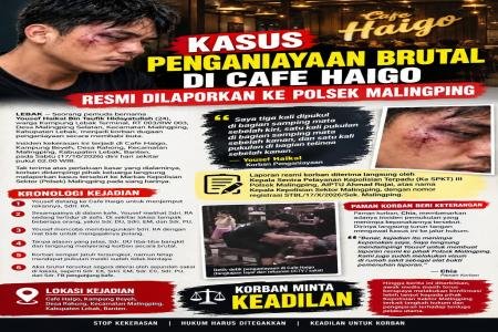 Didampingi Keluarga Korban Pen