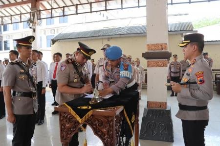 KAPOLRES DEMAK PIMPIN SERTIJAB KAS
