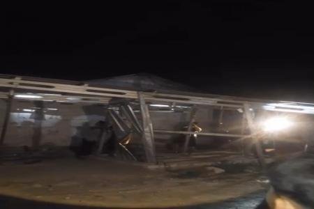 WARGA DESA KEDONDONG DEMAK RAMERAME BONGKAR WARUNG SUMBER AGUNG DI RT 