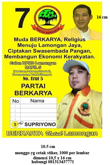 Cetak Stiker