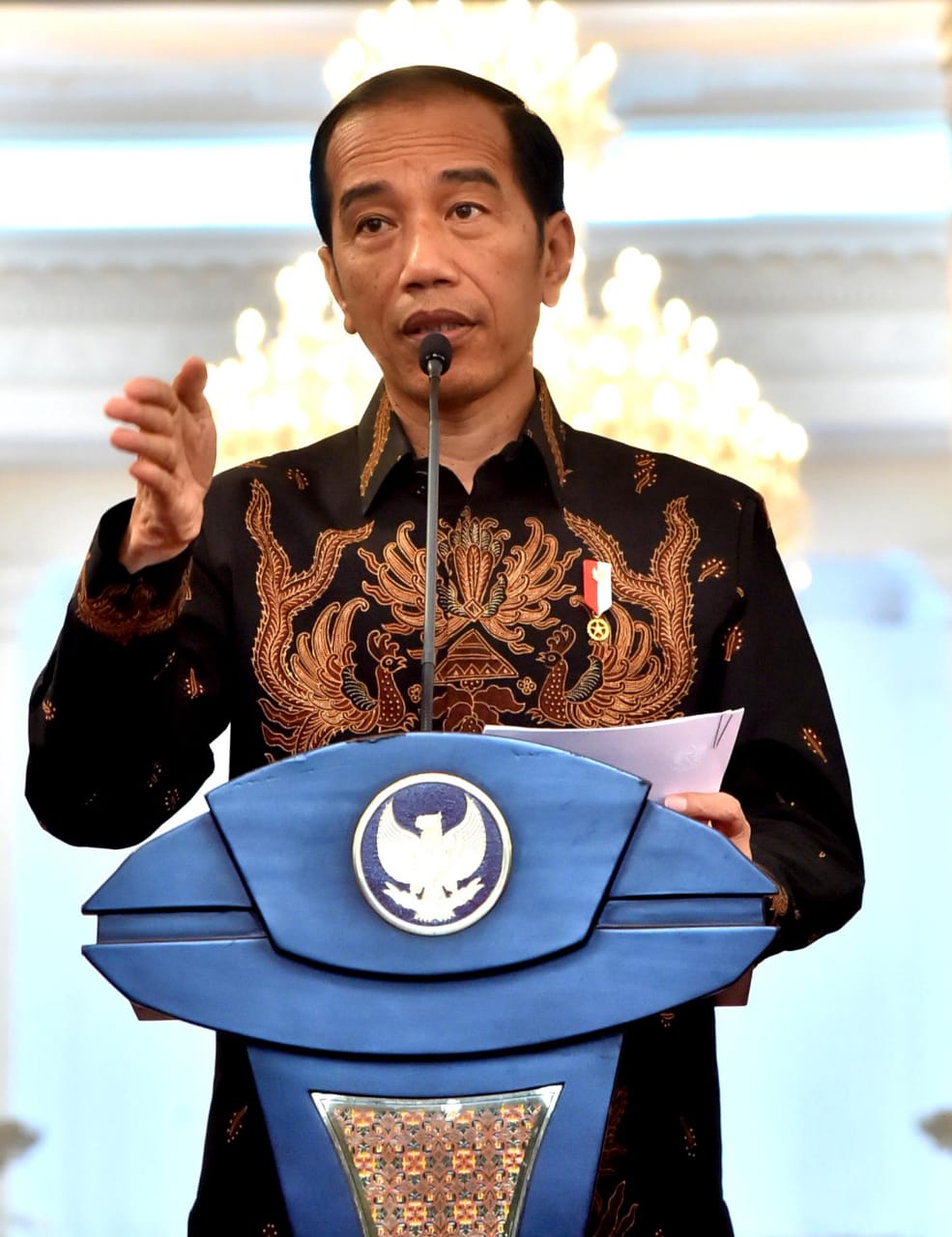 Presiden: Tak Ad Tempat Untuk Kelompok Kriminal Bersenjata Di Tanah Ai
