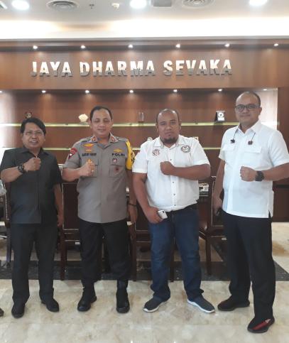 Konsolidasi Ketua Fortuna Ke Istana ,kementrian Dan Polda Metro Jaya U