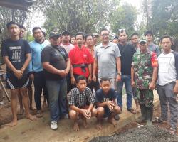 Bedah Rumah Mbah Minarto Di Desa Nangkod Bersama Donatur Dari PTBoyang
