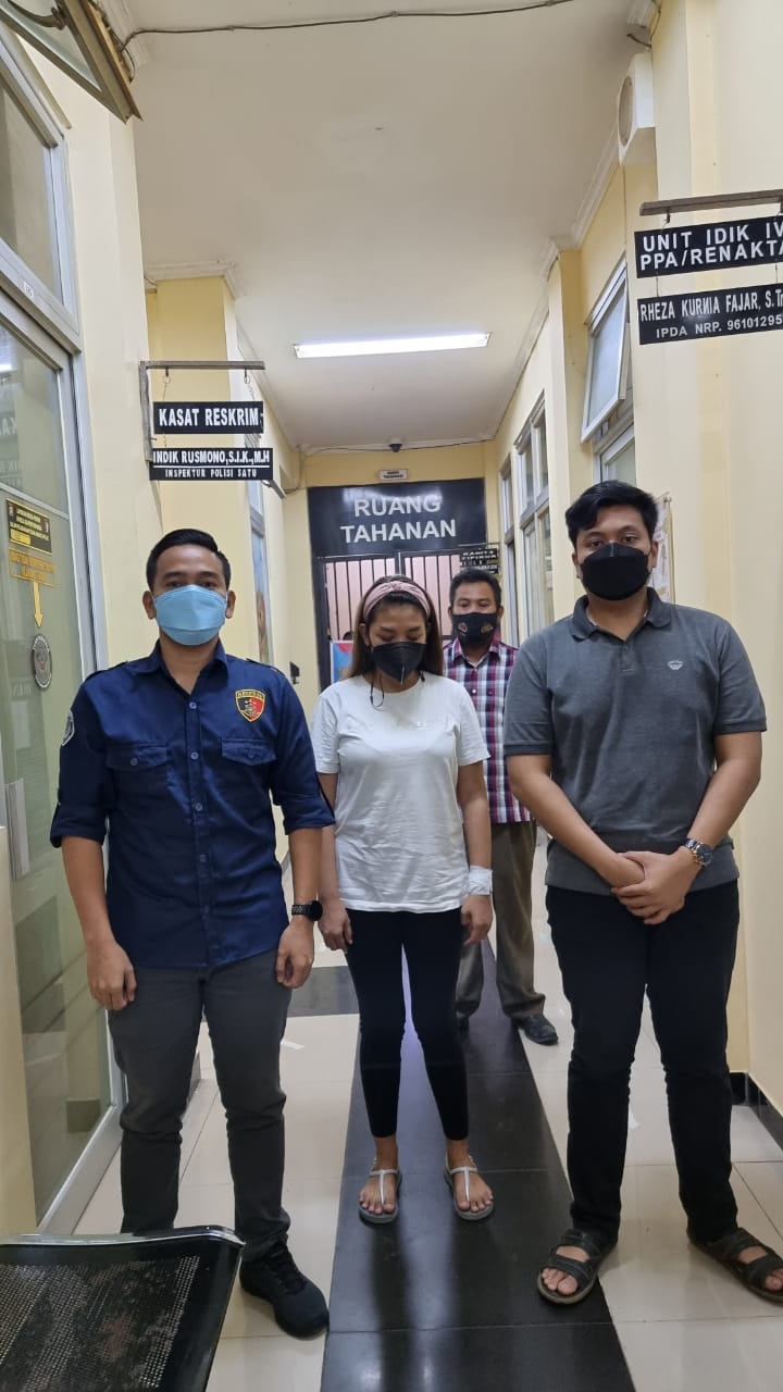 Sat Reskrim Polres Lebak Tangkap Ibu Muda Penganiaya Bayi