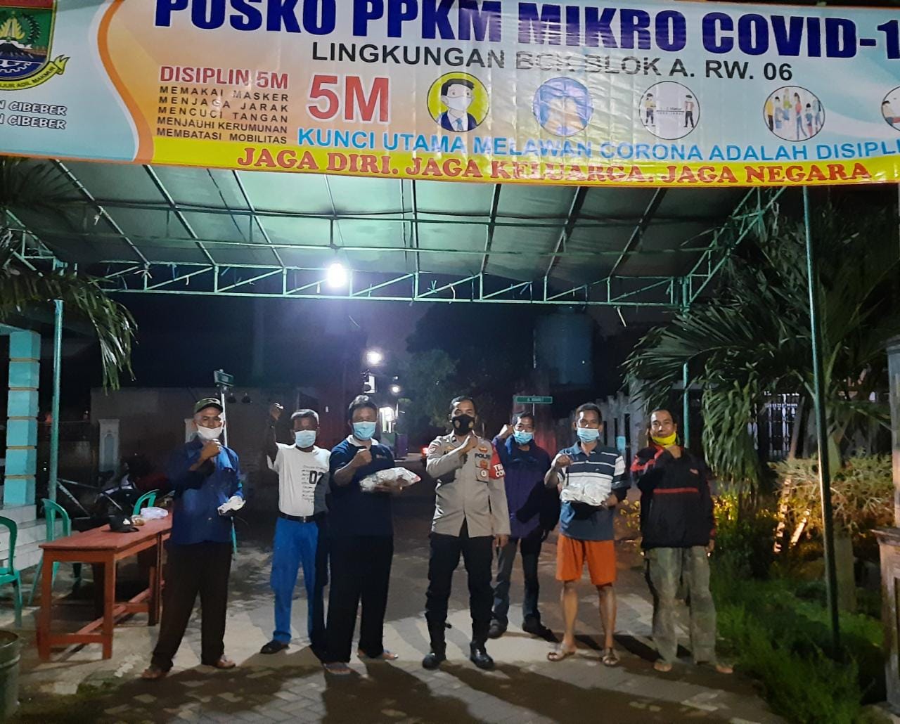 Bhabinkamtibmas Kelurahan Cibeber Polsek Cibeber Polres Cilegon Monito