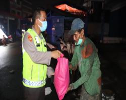 Patroli Sekala Besar Polda Banten Salurkan Bantuan 15000 Paket Sembako