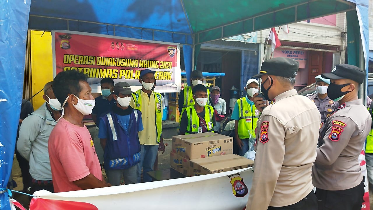 Ciptakan Rasa Aman, Polres Lebak Melaksanakan Operasi Bina Kusuma Maun