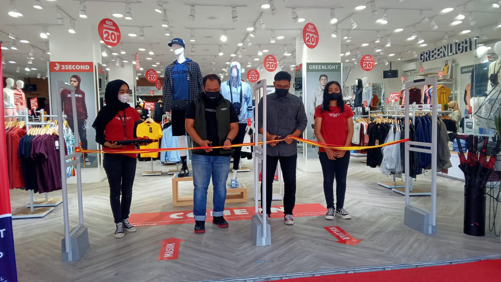 3second Family Store Cilegon Tebar Diskon Hingga 50persen