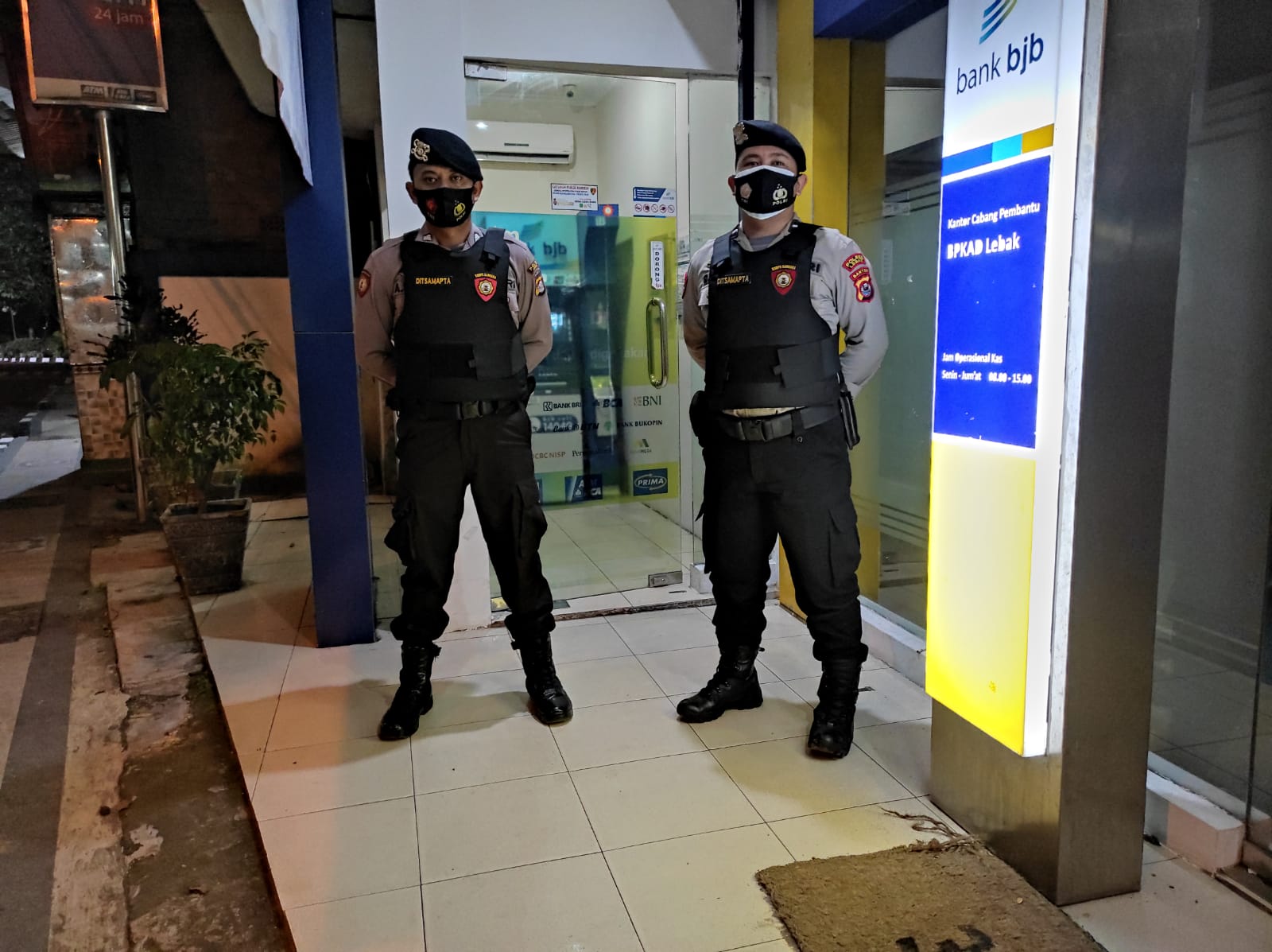 Berikan Rasa Aman,,sat Samapta Polres Lebak Polda Banten Lakukan Patro