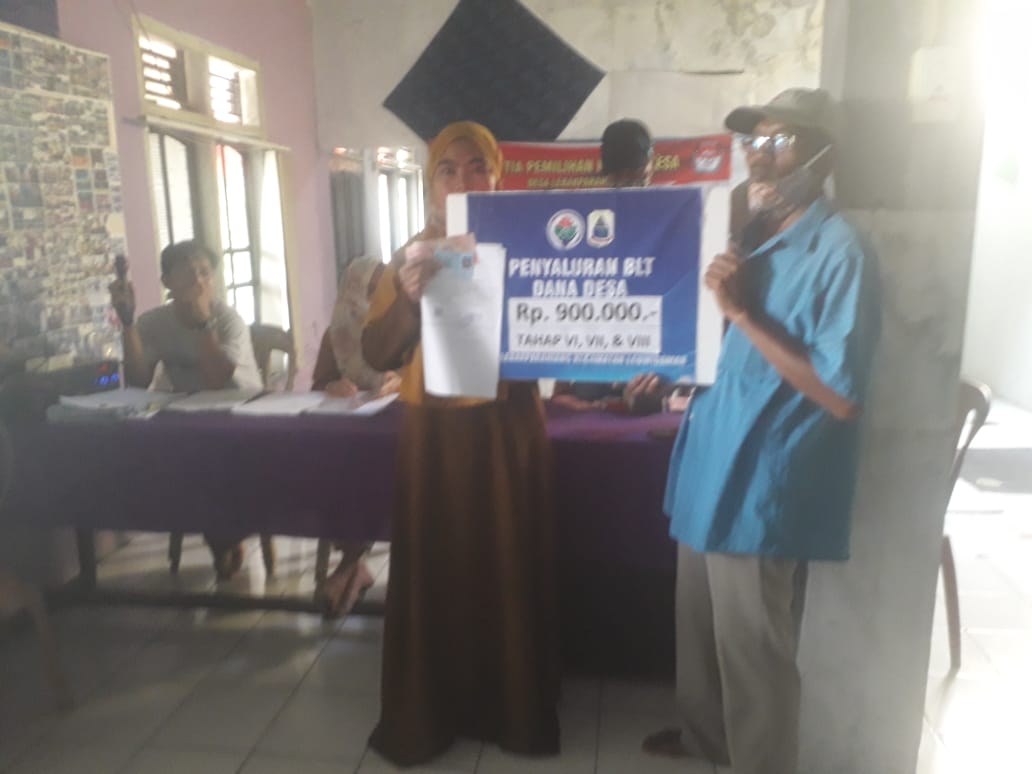 Pembagian Blt Dana Desa Tahap Vi vii vlll Di Desa Parahiyang Berjalan 