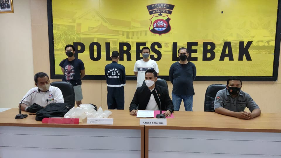 Sat Reskrim Polres Lebak Polda Banten Gagalkan Penyeludupan Benih Baby