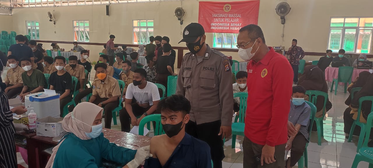 Serang Banten Bersama Dinas Kesehatan, Gelar Vaksinasi Lanjuttan Secar