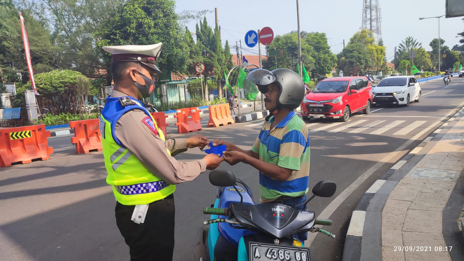 Ops Patuh Maung 2021 Polres Lebak Polda Banten, Tekan Angka Covid 19 D