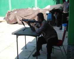 Kapolres Lebak Polda Banten Hadiri Latihan Menembak Personil