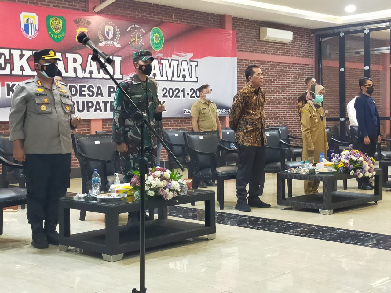 Kapolres Lebak Polda Banten, Ajak Para Calon Kepala Desa Se kabupaten