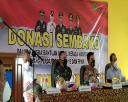 KODIM 0623 CILEGON KORAMIL 2304 ANYER PT CHANDRA ASRI SALURKAN BANTUAN