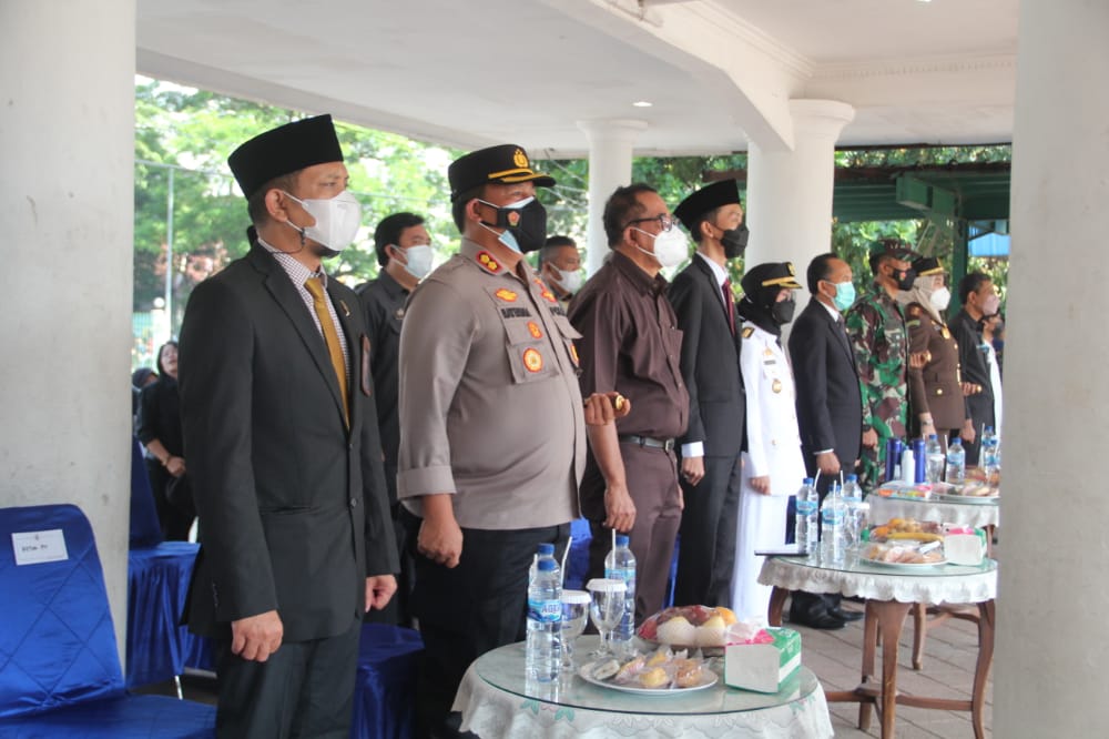 263 Orang Kades Terpilih Dilantik, Polres Lebak Polda Banten Lakukan P