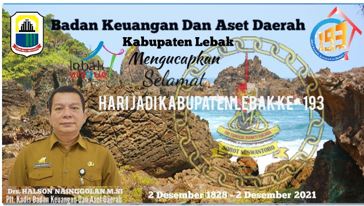 Badan Keuangan Dan Aset Daerah Bkad Mengucapkan Hari Jadi Kabupaten Le
