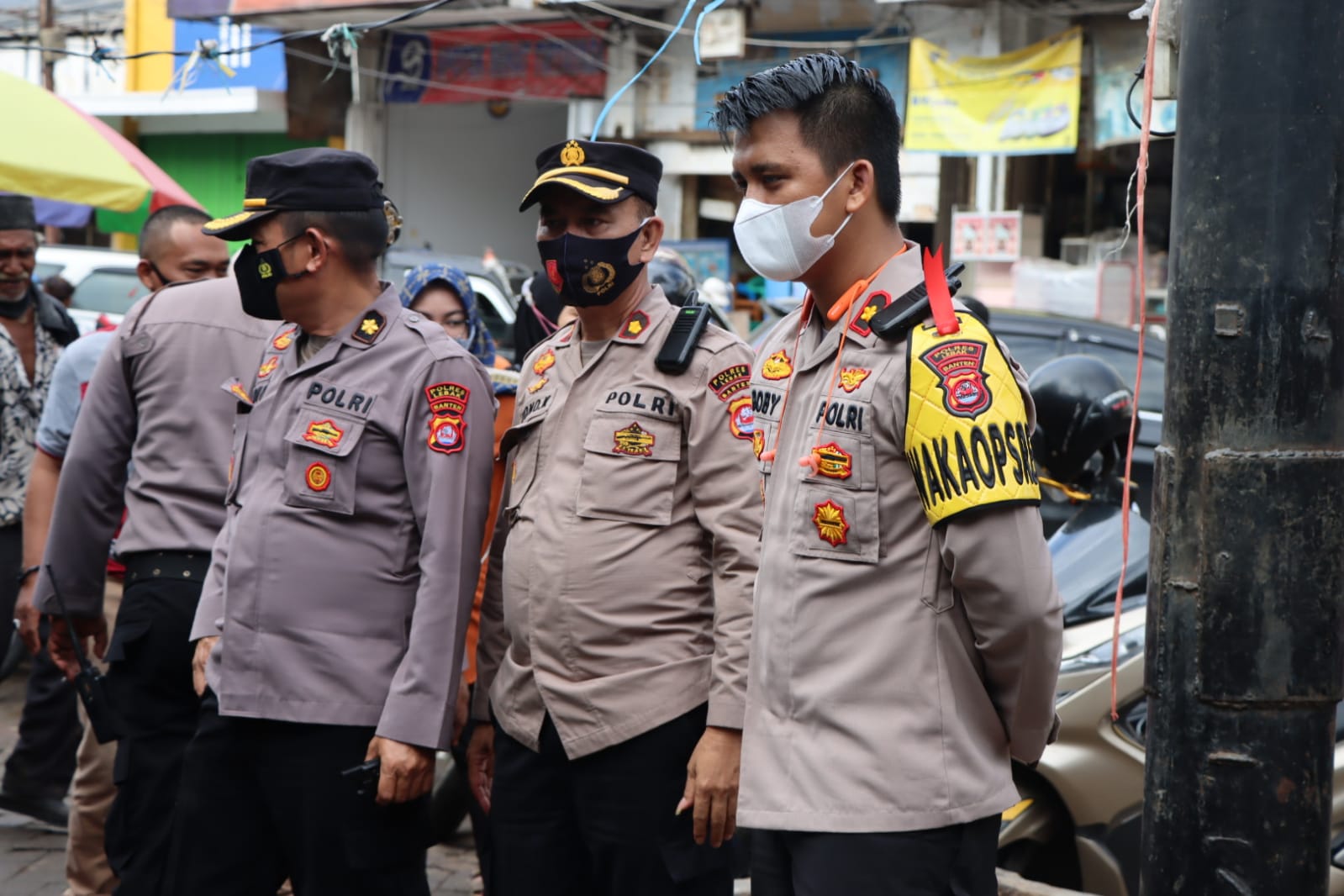 Optimalkan Vaksinasi, Team Vaksinasi Mobile Polres Lebak Polda Banten
